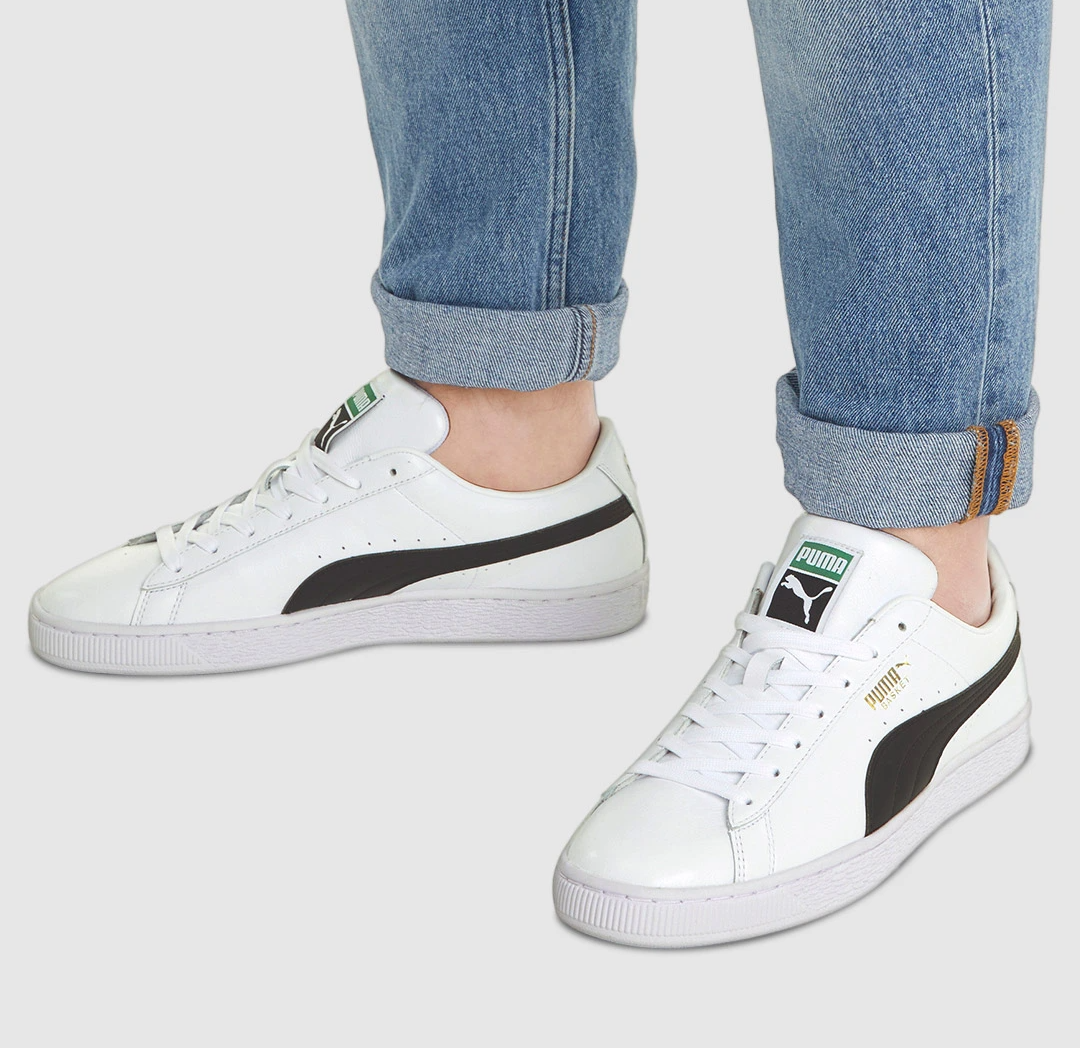 Giày Puma Basket Classic XXl ‘White Black’ 374923-02 - Ảnh 2