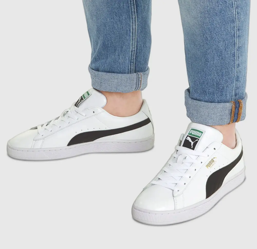 Alternative view of Giày Puma Basket Classic XXl ‘White Black’ 374923-02
