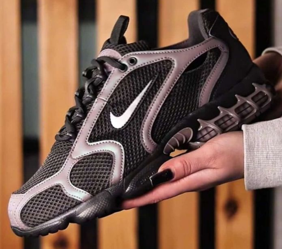 Giày Nike Air Zoom Spiridon Cage 2 ‘Medium Ash’ HV6929-299 - Ảnh 2