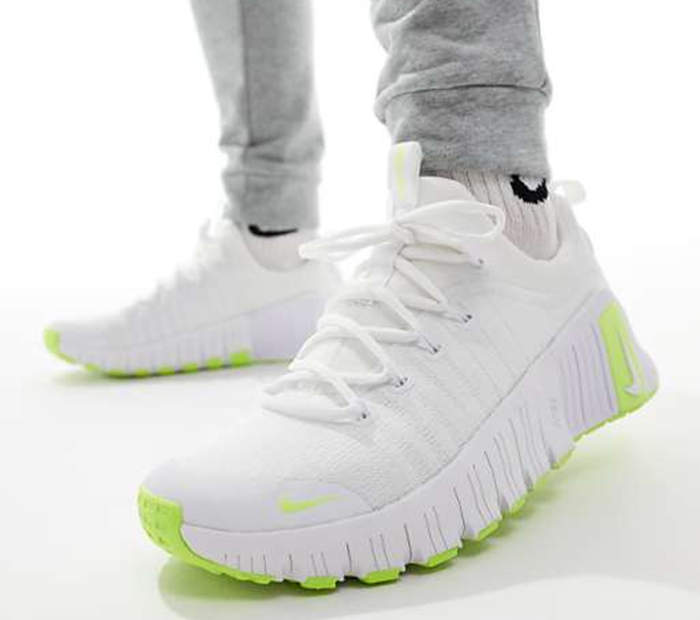 Alternative view of Giày Nike Free Metcon 6 ‘White & Volt’ FJ7127-104