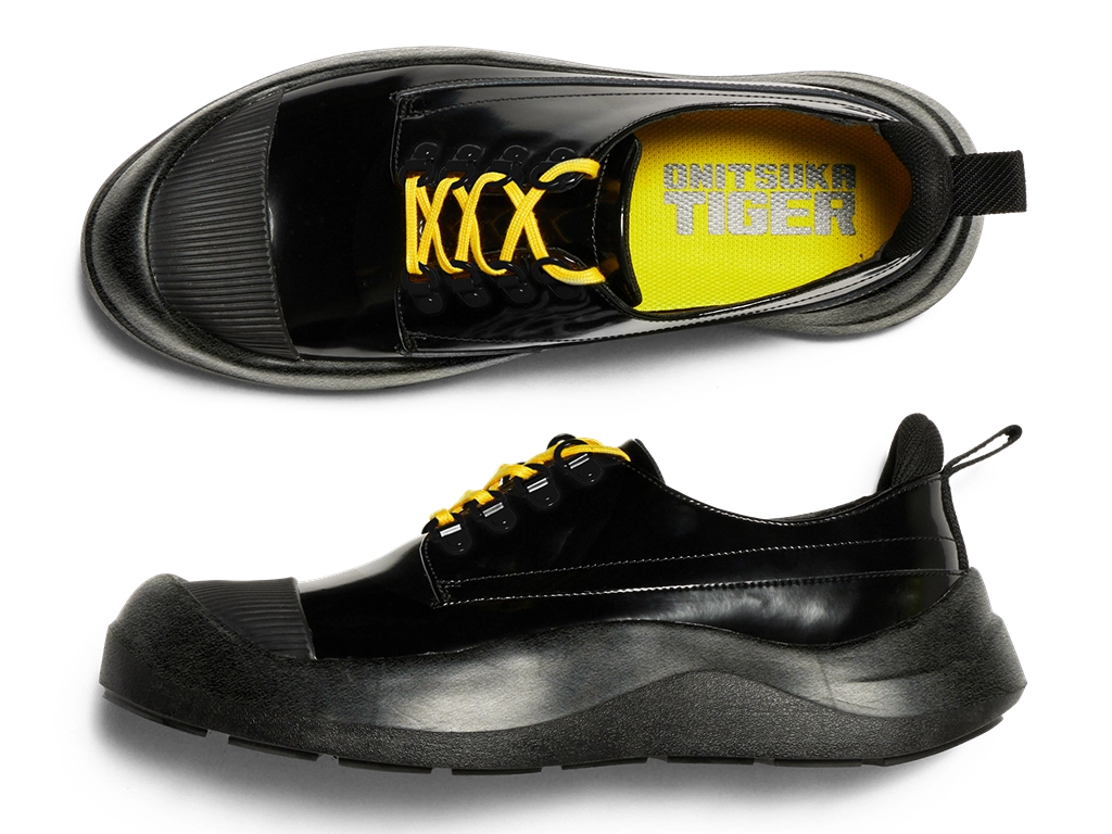 Giày Onitsuka Tiger Wigurve 'Black Tai-Chi Yellow' 1183C304-001 - Ảnh 4