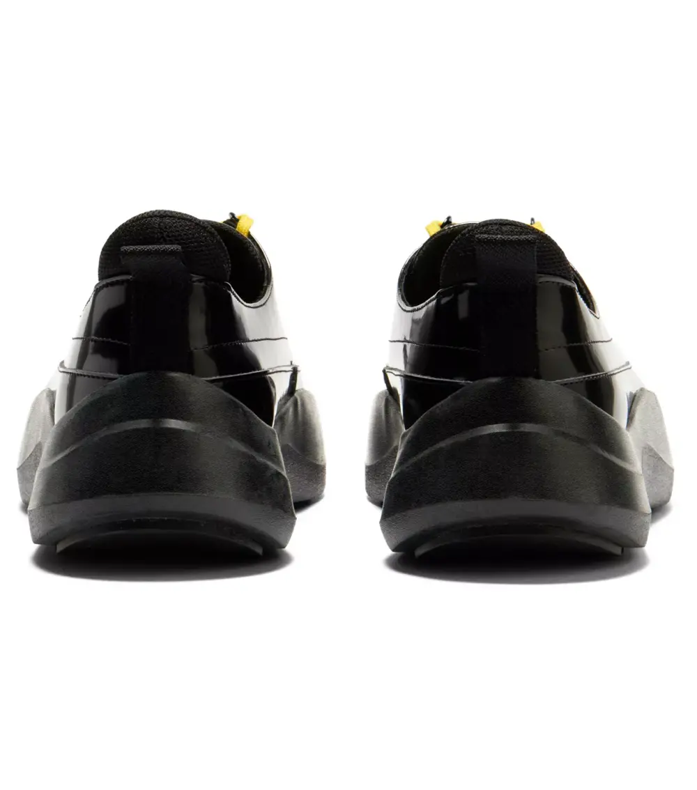 Alternative view of Giày Onitsuka Tiger Wigurve 'Black Tai-Chi Yellow' 1183C304-001