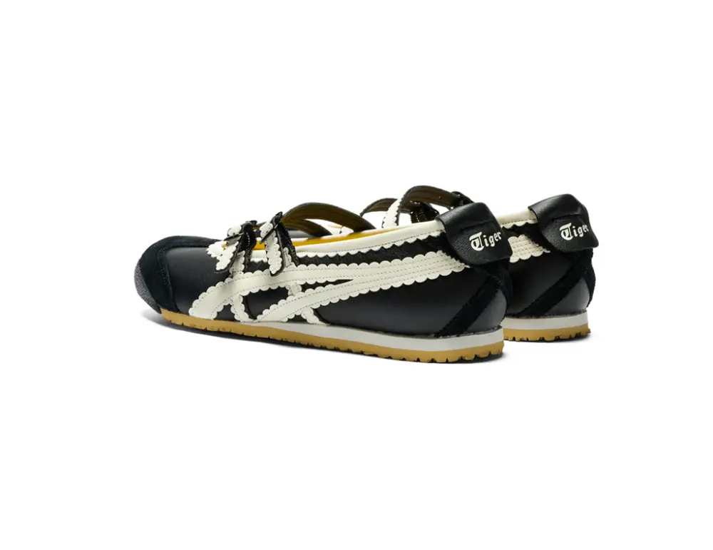 Giày Onitsuka Tiger Mexico 66 Tigress 'Black Cream' 1182A678-001 - Ảnh 4
