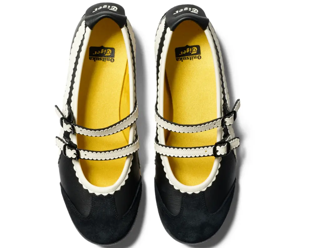 Alternative view of Giày Onitsuka Tiger Mexico 66 Tigress 'Black Cream' 1182A678-001
