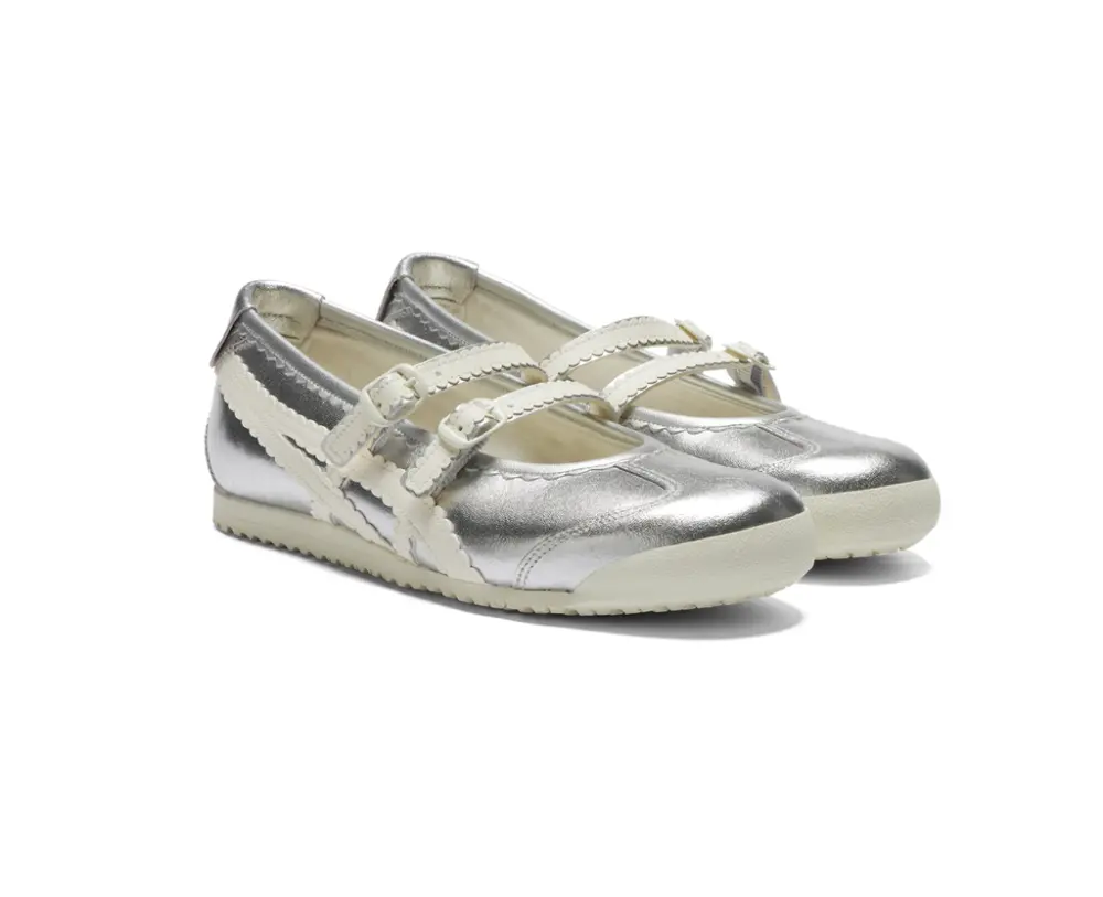 Giày Onitsuka Tiger Mexico 66 TGRS 'Silver Cream' 1182A660-020 - Ảnh 5