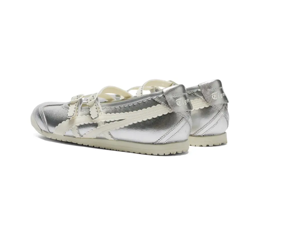Giày Onitsuka Tiger Mexico 66 TGRS 'Silver Cream' 1182A660-020 - Ảnh 4