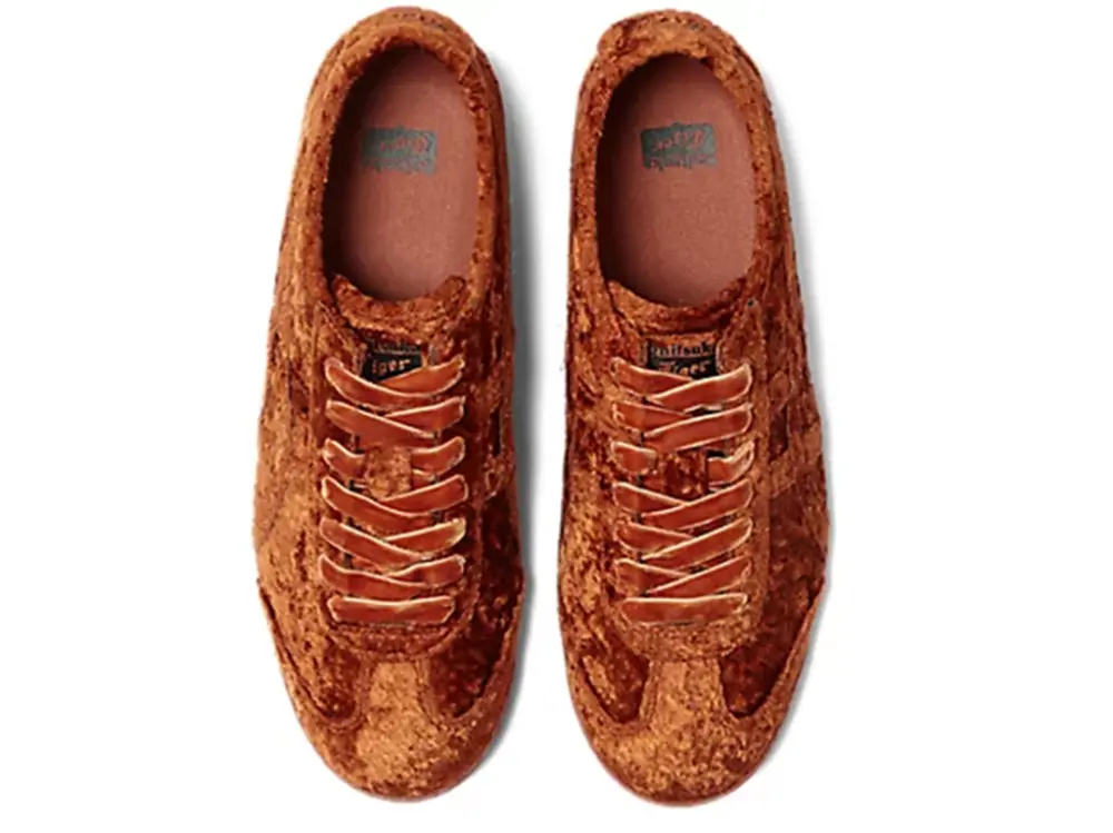 Giày Onitsuka Tiger Mexico 66 Velvet 'Brown' 1183C270-200 - Ảnh 4