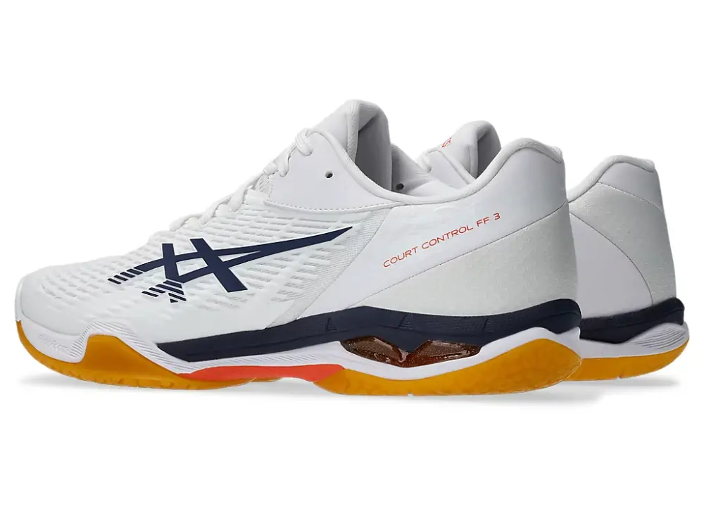 Giày Asics Court Control FF 3 'White Blue' 1071A087-100 - Ảnh 2
