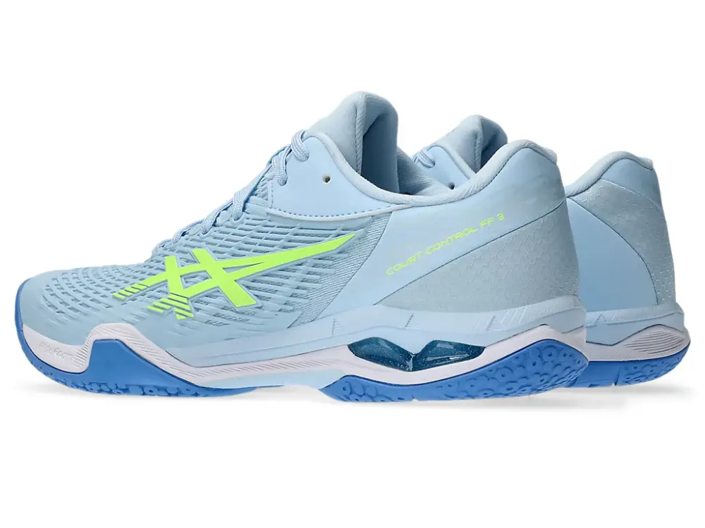 Giày Asics Court Control FF 3 'Light Blue' 1072A089-404 - Ảnh 4