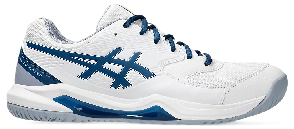 Giày ASICS Gel-Dedicate 8 'White Mako Blue' 1041A408-103