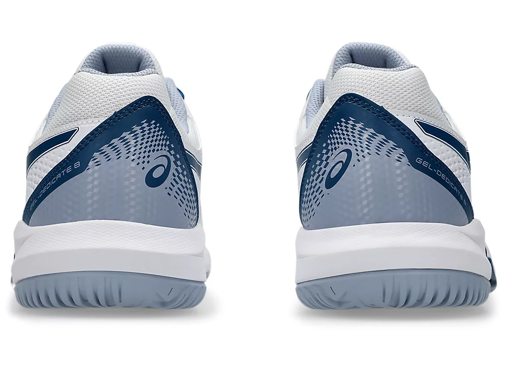 Giày ASICS Gel-Dedicate 8 'White Mako Blue' 1041A408-103 - Ảnh 3