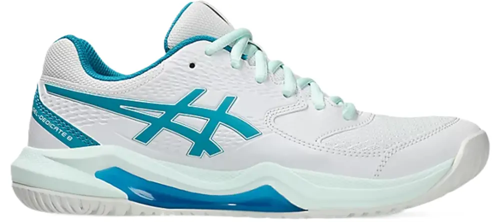 Giày ASICS Gel-Dedicate 8 'White Teal Blue' 1042A237-103