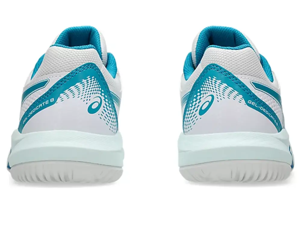 Giày ASICS Gel-Dedicate 8 'White Teal Blue' 1042A237-103 - Ảnh 3