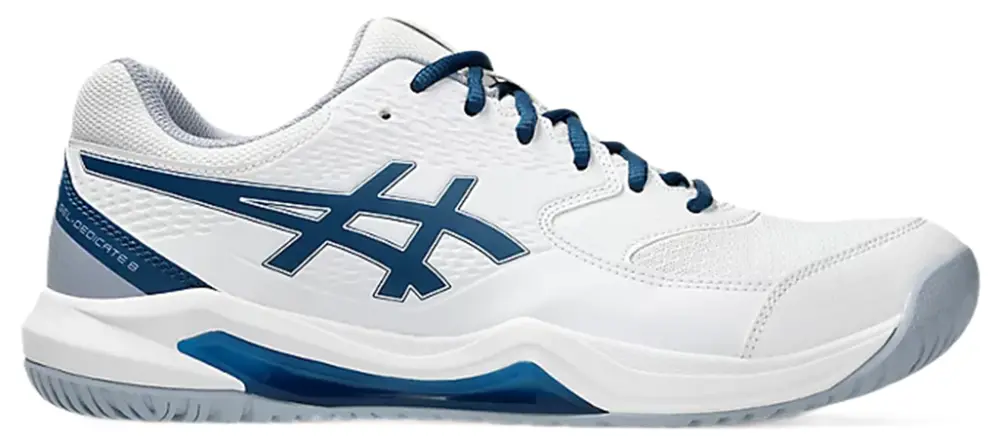 Giày Asics Gel Dedicate 8 2E Wide 'White Mako Blue' 1041A410-103