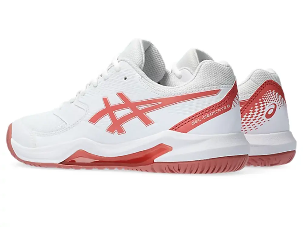 Giày Asics Gel Dedicate 8 'White Light Garnet' 1042A237-100 - Ảnh 4