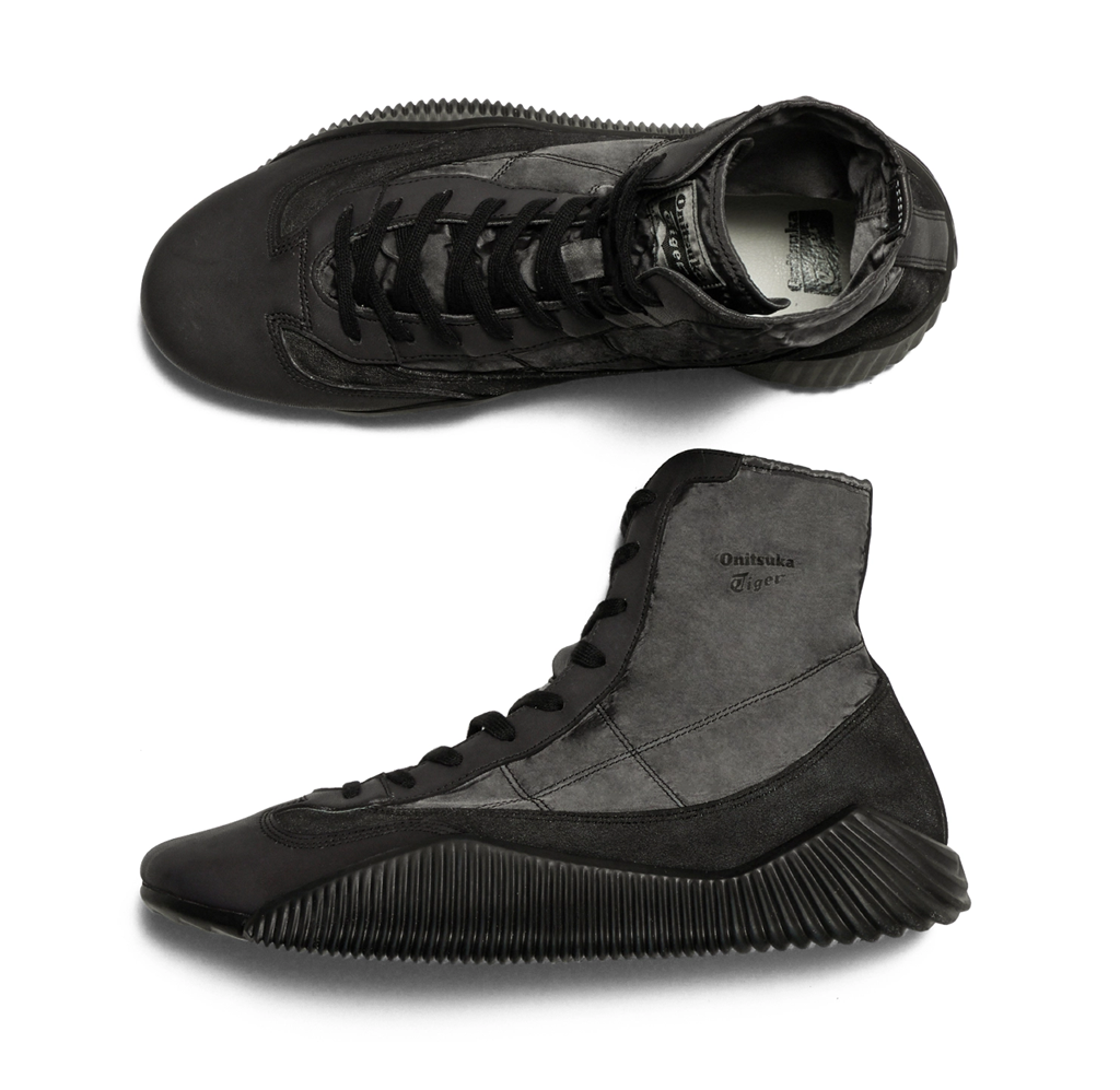 Alternative view of Giày Onitsuka Tiger Wrestling A60 Nippon Made 'Triple Black' 1183C346-001