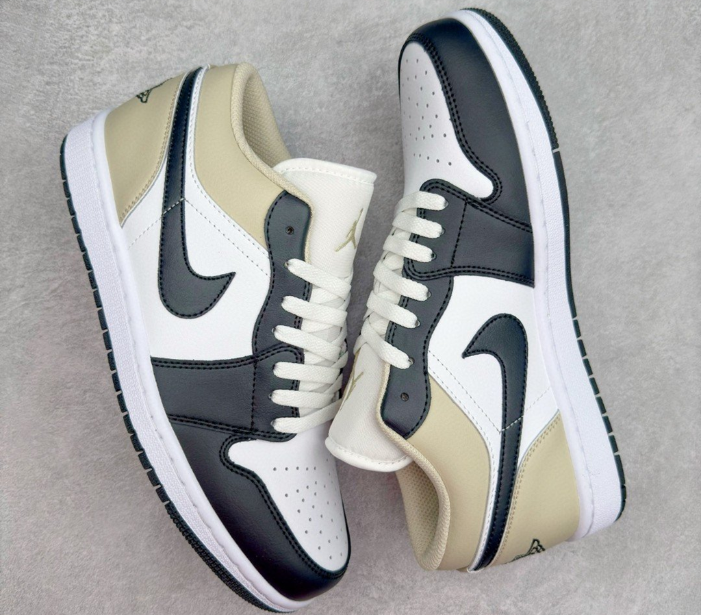 Giày Nike Air Jordan 1 Low ‘Rattan’ 553558-153 - Ảnh 4