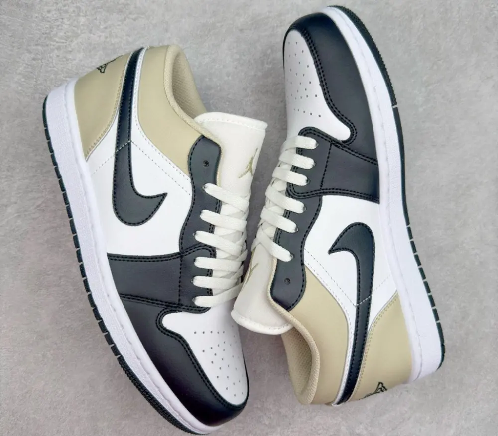 Giày Nike Air Jordan 1 Low ‘Rattan’ 553558-153 - Ảnh 4