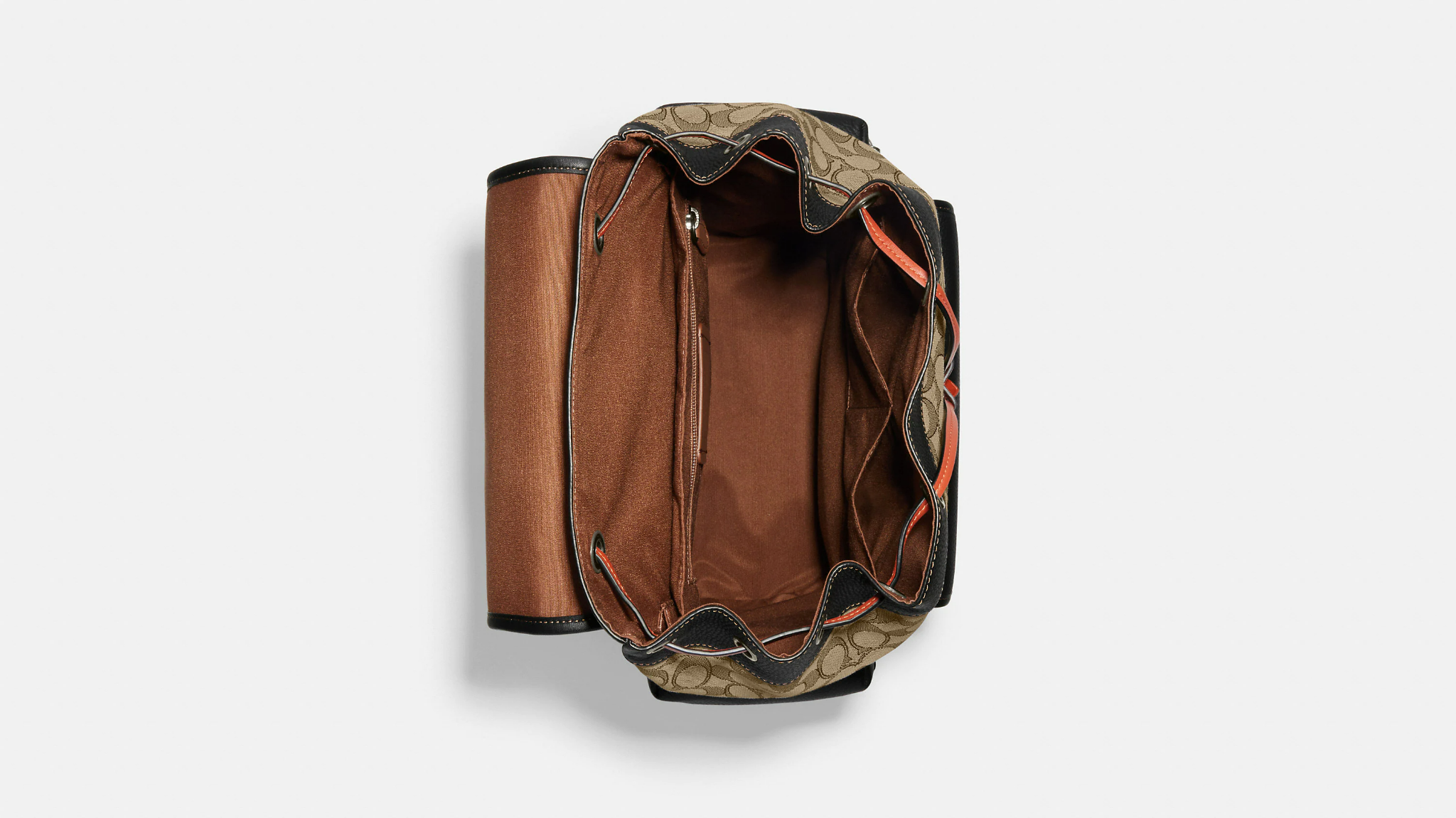 Alternative view of Balo Coach Sprint Signature Jacquard ‘Khaki’ CE523-QBV1R