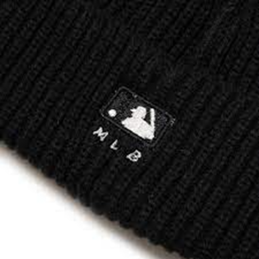 Mũ MLB Korea Unisex Street Style Knit Hats 3ABNSB216-50BKS - Ảnh 5