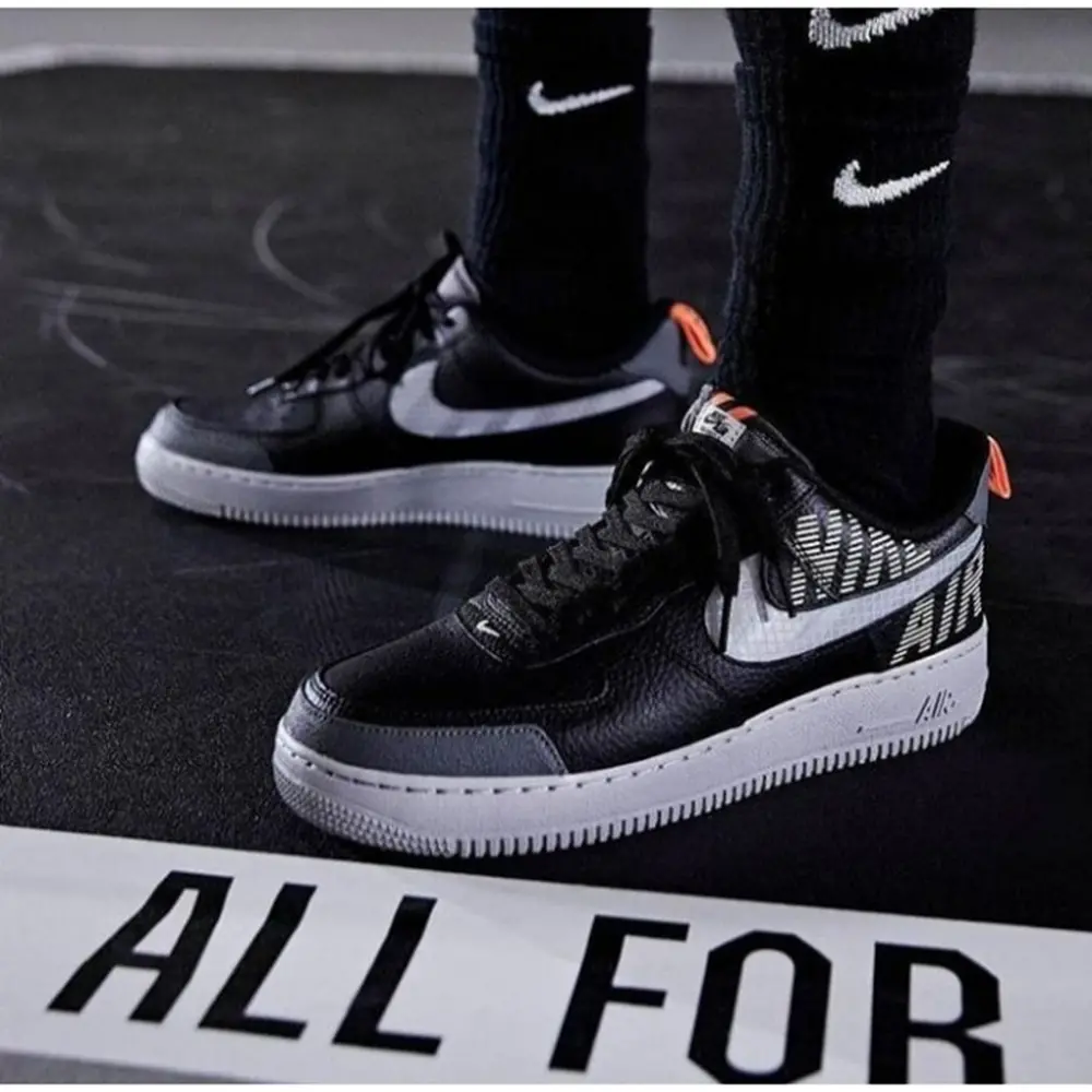 Giày Nike Air Force 1 Low ‘Under Construction Black’ BQ4421-002 - Ảnh 3