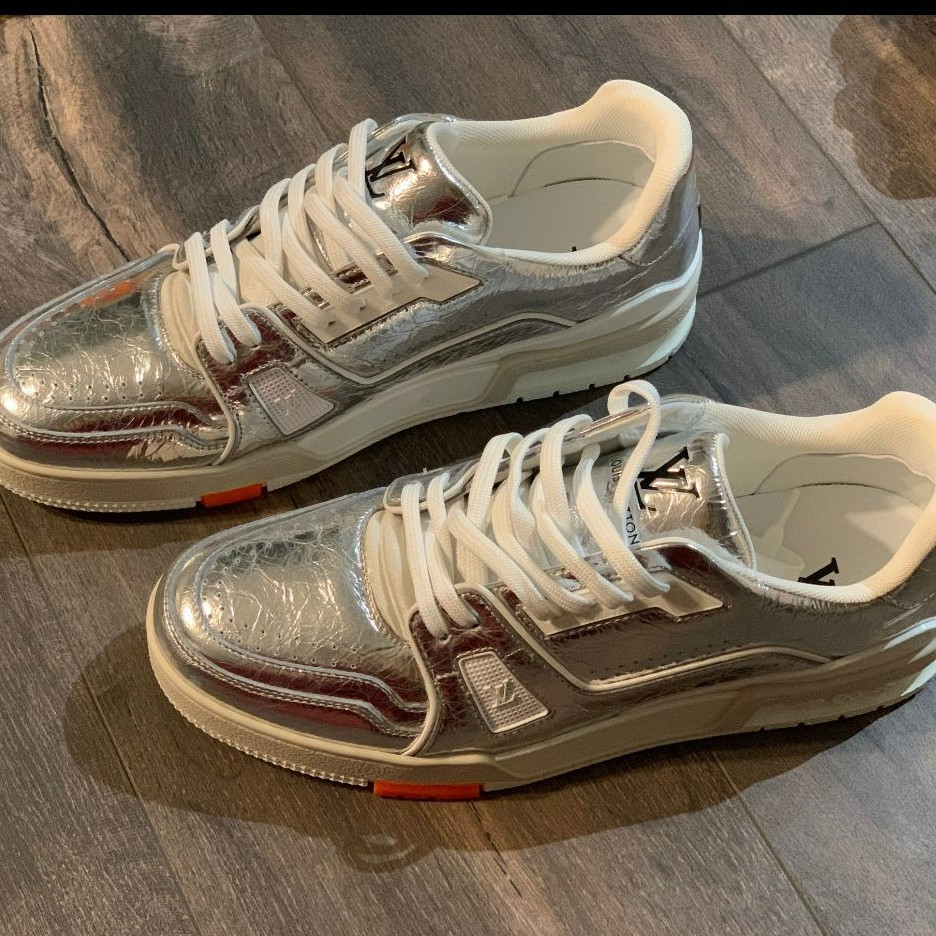 Giày Louis Vuitton Trainer Polish 1A8KGQ - Ảnh 4