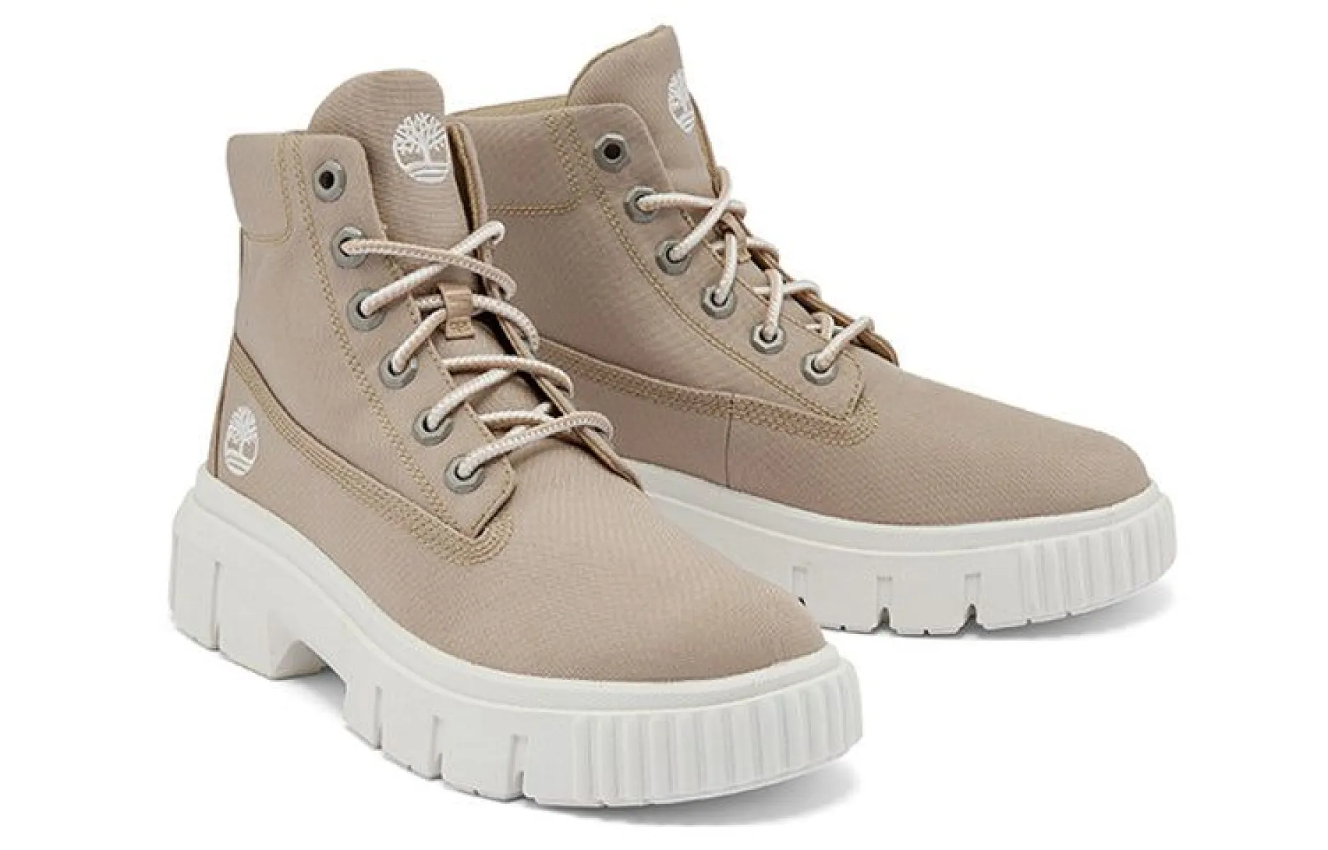 Giày Timberland Greyfield Boot 'Light Beige Canvas' A2JGDW - Ảnh 4