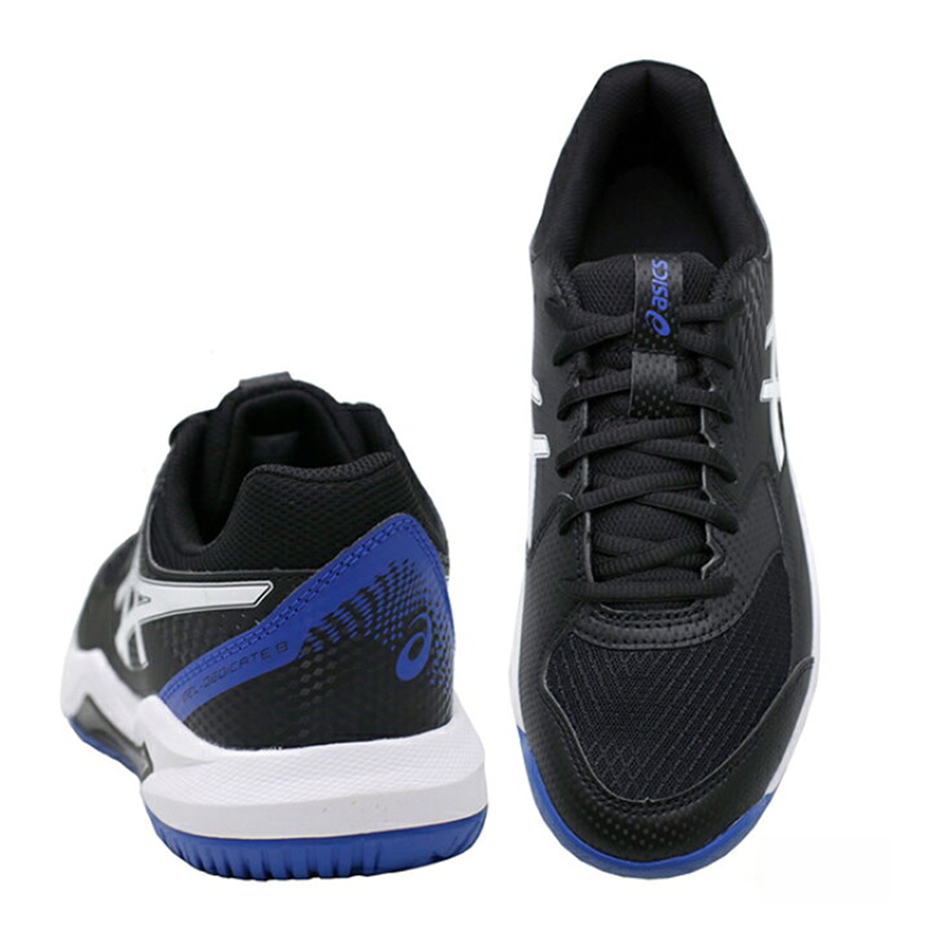 Alternative view of Giày Asics  Gel Dedicate 8 Wide 'Black Tuna Blue' 1041A410-002