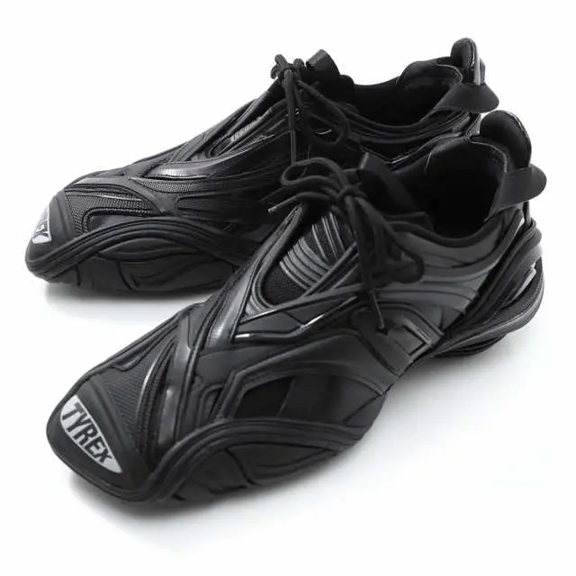 Alternative view of Giày Balenciaga Tyrex Low ‘Black’ 617535-W2TA1-1000