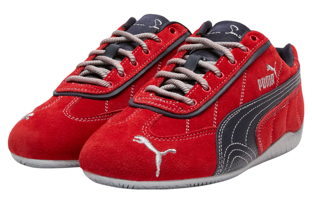 Giày Puma Speedcat x LaQuan Smith 'For All Time Red Black' 402324-02 - Ảnh 4