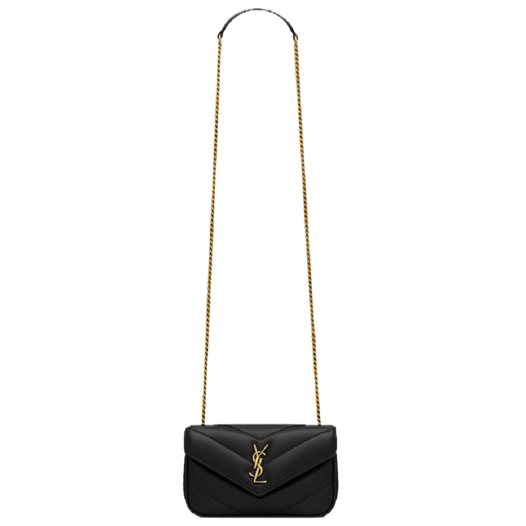 Túi Saint Laurent Loulou ‘Black’ 821749AAEAX1000