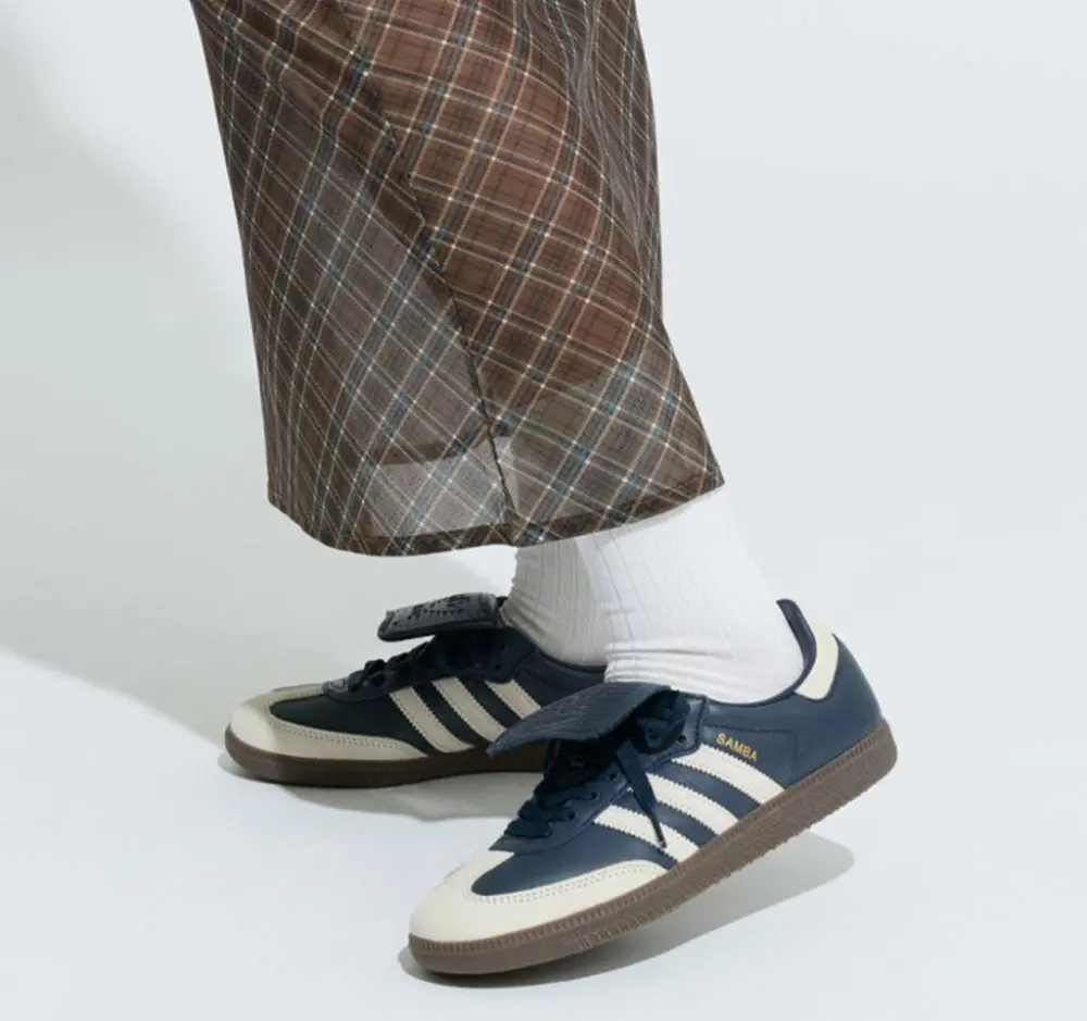 Giày Adidas Samba LT ‘Aurora Ink Cream White’ JH5705 - Ảnh 4