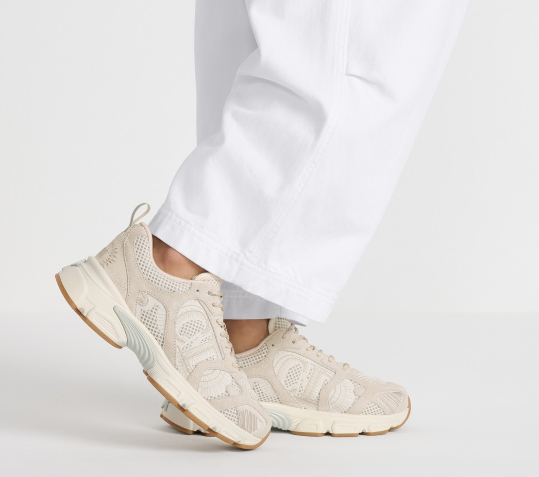 Giày Dior Chrono Sneaker ‘Beige’ KCK414SUH-S24W - Ảnh 4