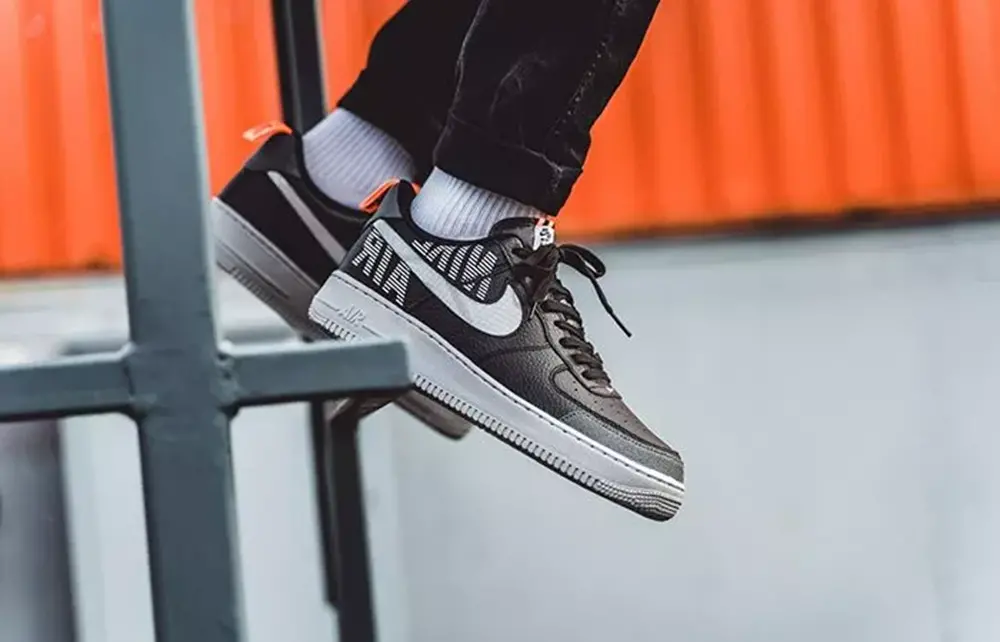 Giày Nike Air Force 1 Low ‘Under Construction Black’ BQ4421-002 - Ảnh 6