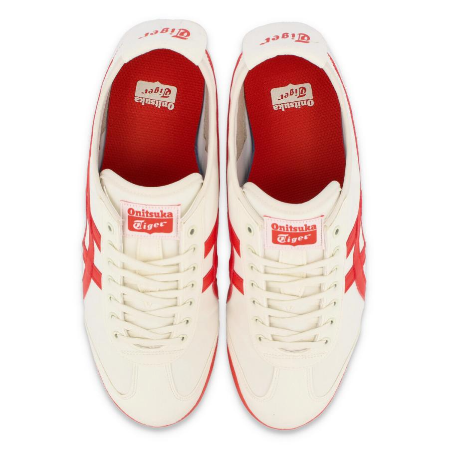 Giày Onitsuka Tiger Mexico 66 ‘Creamwhite Red’ 1183B497-101 - Ảnh 6