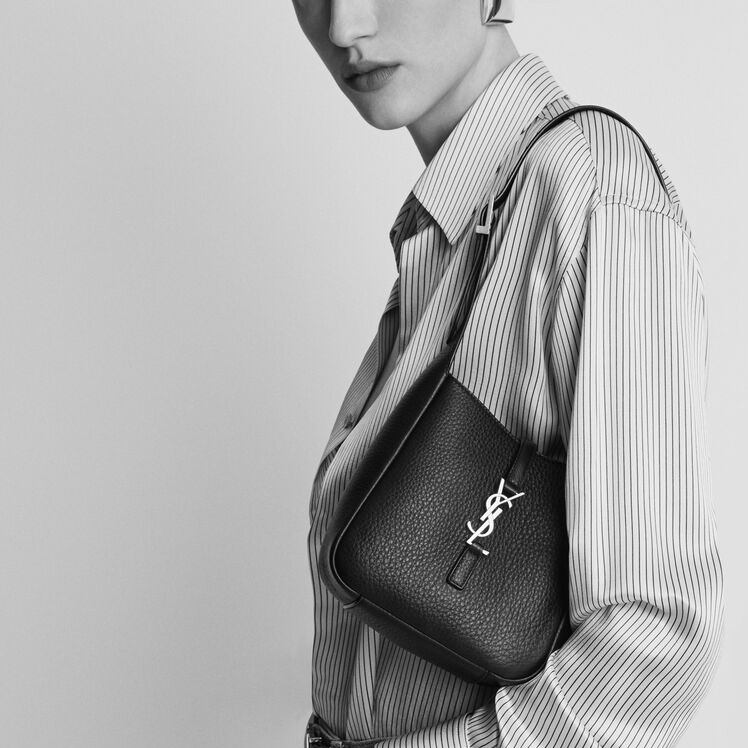 Túi Saint Laurent Le 5 À 7 ‘Black’ 809461AADUU1000 - Ảnh 2