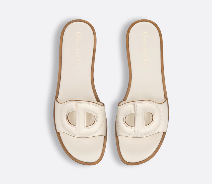 Dép Dior D-Club Slide ‘White’ KCO049VEA-S03W - Ảnh 3