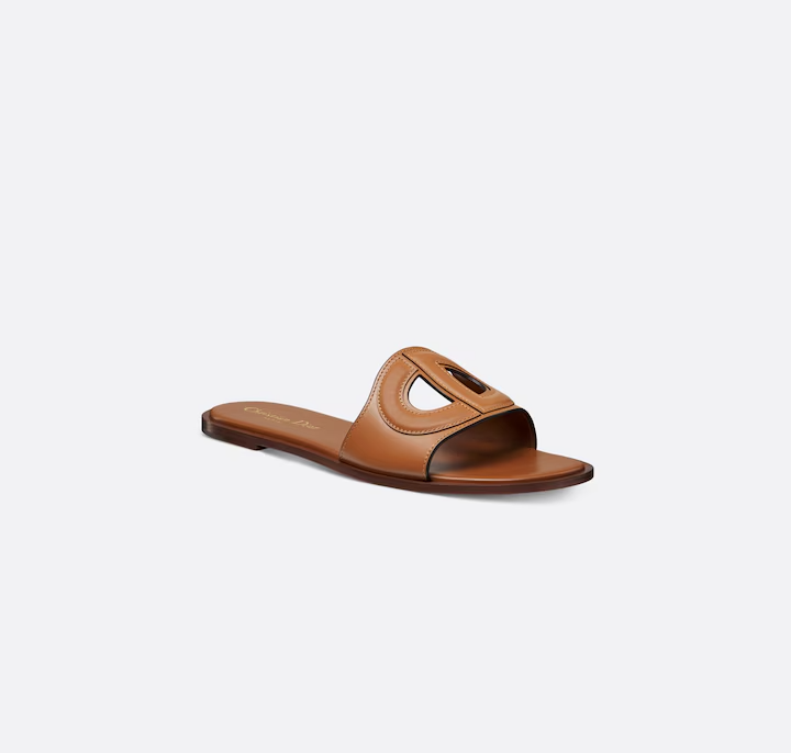 Dép Dior D-Club Slide ‘Camel’ KCO049VEA-S17T - Ảnh 4