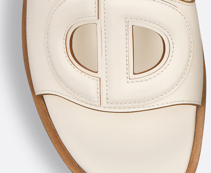 Alternative view of Dép Dior D-Club Slide ‘White’ KCO049VEA-S03W