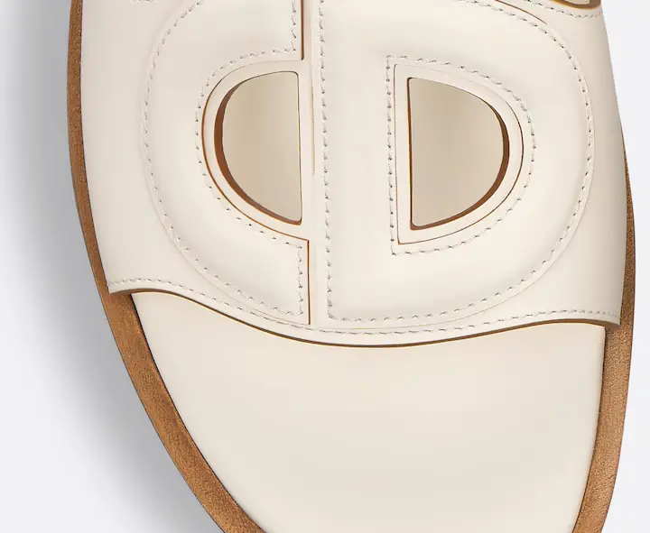 Alternative view of Dép Dior D-Club Slide ‘White’ KCO049VEA-S03W