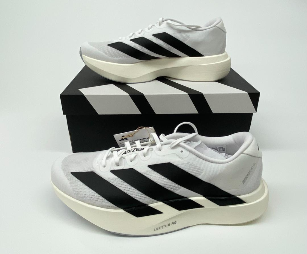 Giày Adidas Adizero Evo SL 'White Black' JH6206 - Ảnh 6