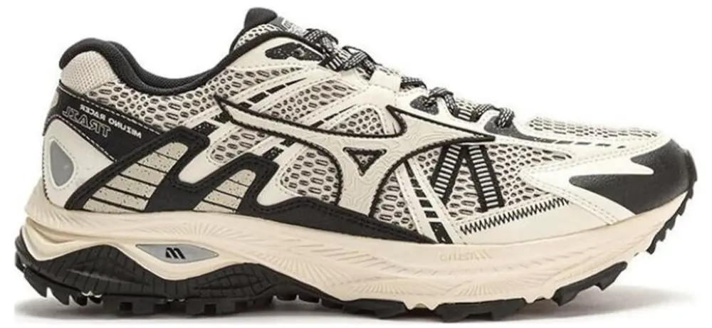 Giày Mizuno Racer Trail ‘Cream Black White’ D1GH223801