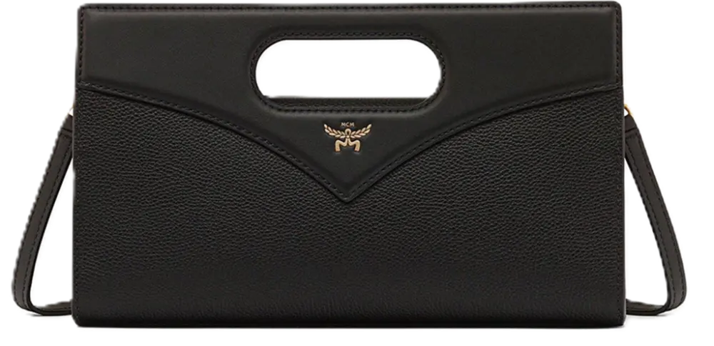 Túi MCM Diamond Tote Embossed Leather ‘Black’ MWRESAK03BK001