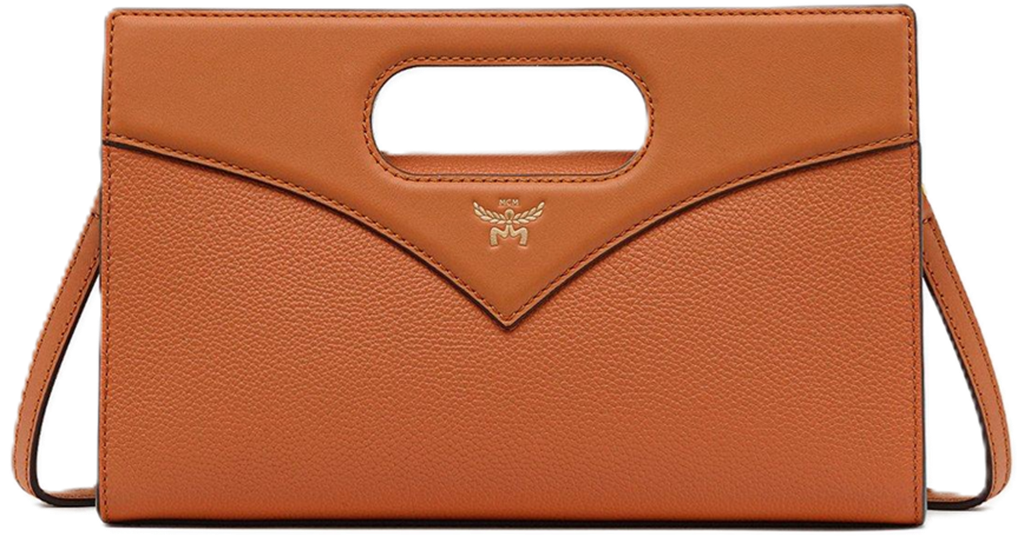 Túi MCM Diamond Tote Embossed Leather ‘Cognac’ MWRESAK03CO001
