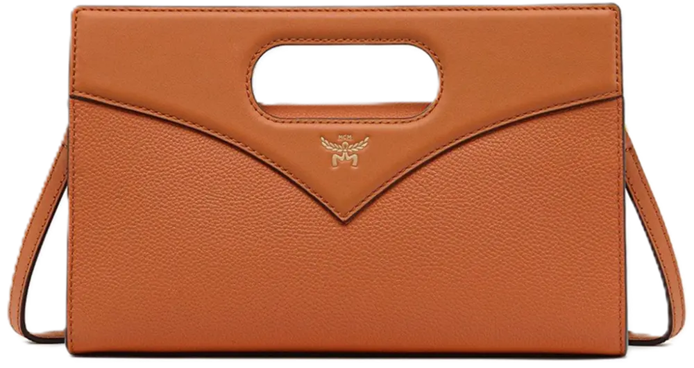 Túi MCM Diamond Tote Embossed Leather ‘Cognac’ MWRESAK03CO001