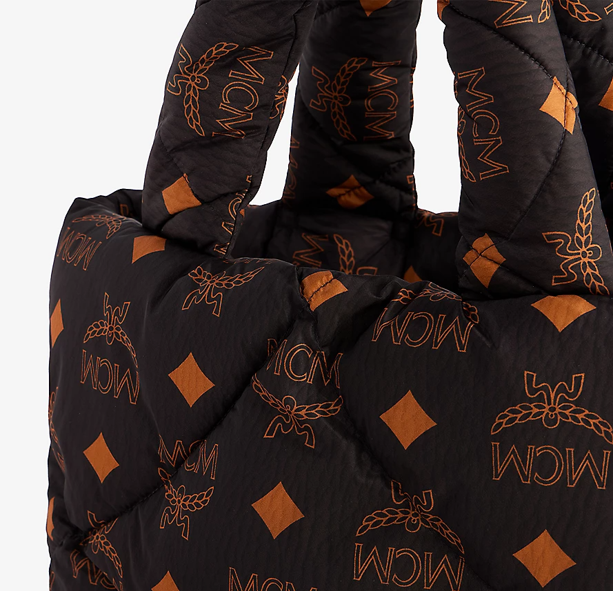 Túi MCM München Shell Tote Bag ‘Black’ MWTDABO15BK001 - Ảnh 2