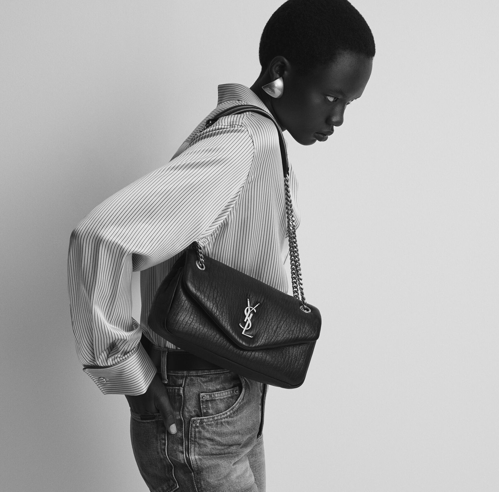 Túi Saint Laurent Calypso ‘Musk’ 800916AACYT3212 - Ảnh 2