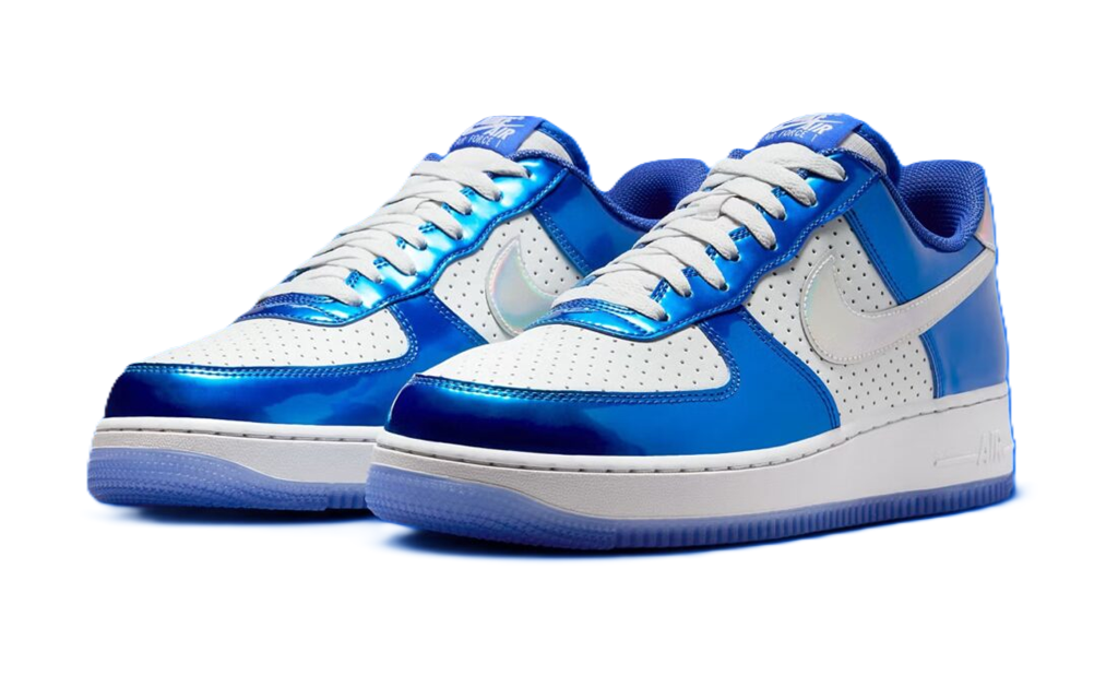 Giày Nike Air Force 1 '07 LV8 'Light Photo Blue Photon Dust Iridescent' HV5751-435 - Ảnh 6