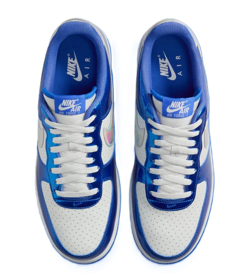 Giày Nike Air Force 1 '07 LV8 'Light Photo Blue Photon Dust Iridescent' HV5751-435 - Ảnh 4