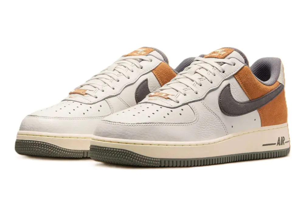 Alternative view of Giày Nike Air Force 1 Low '07 'Sail Light Wheat Grey' IB7718-030